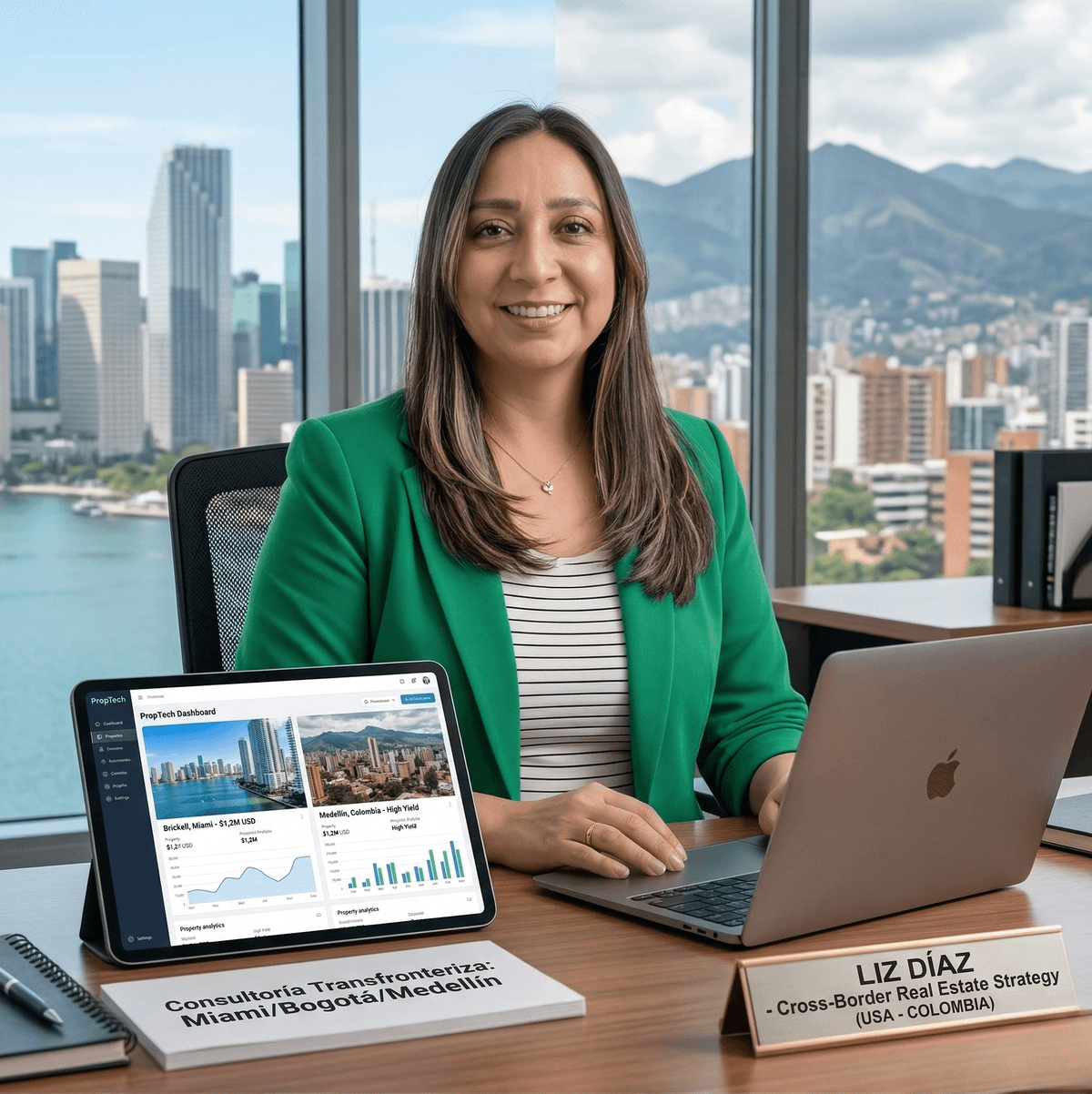 Liz Diaz - Asesora Inmobiliaria Internacional