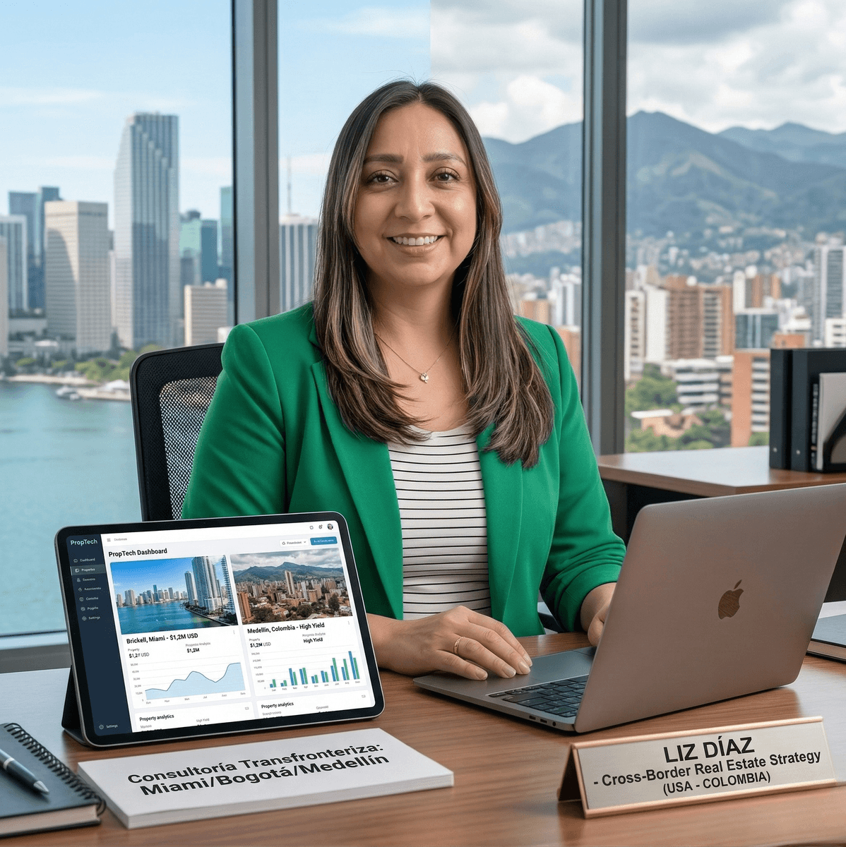 Liz Diaz - Asesora Inmobiliaria Internacional